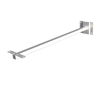 Esylux Wall Arm 700 Wh, Weiß, Stahl, 1 Kg, 700 Mm, 40 Mm, 40 Mm