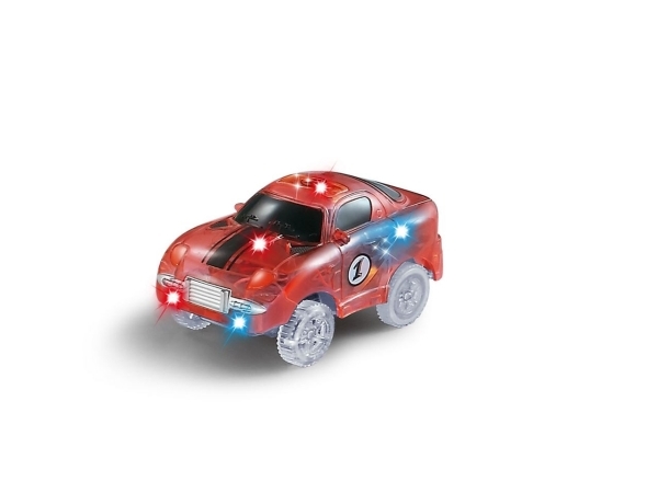Amewi 100614, Vehicle & Track Set, Aa, Mehrfarbig, Rot