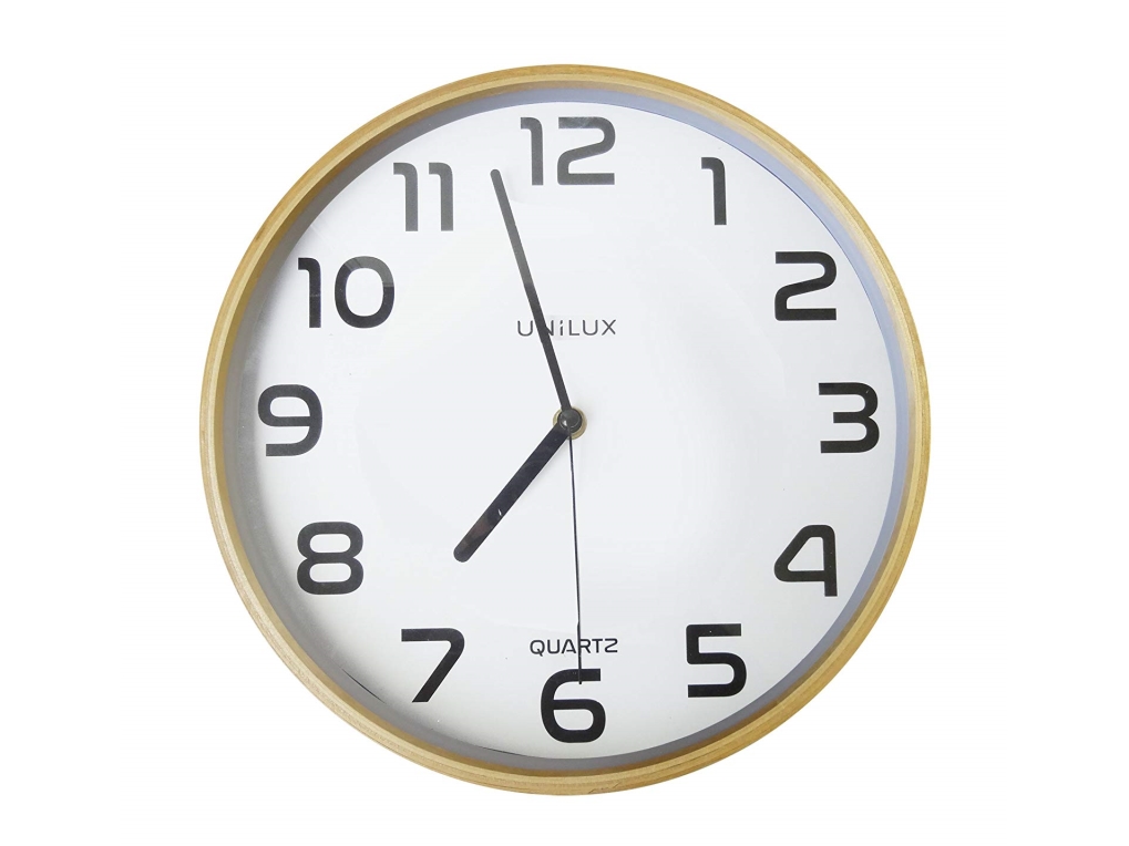 Väggklocka Unilux Baltic - diameter 30,5 cm | Möbler - Tillbehör - Väggklockor | GameStuff