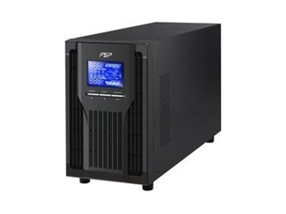 Fsp/Fortron Champ Rack 2K, Dobbeltkonvertering (Online), 2 Kva, 1800 W, Ren Sinus, 100 V, 240 V