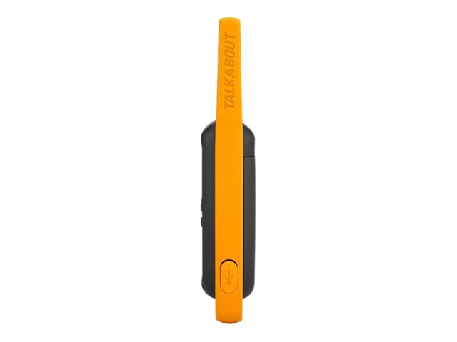 Motorola Talkabout T82 Extreme - Twin Pack - bärbar - tvåvägsradio - PMR - 446 MHz - 16-kanals - svart, gul (paket om 2) | Tele & GPS - Hobbyradio - Walkie talkie | GameStuff