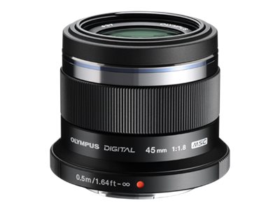 Olympus M.Zuiko Digital - Objektiv - 45 Mm - F/1.8 - Micro Four Thirds - Für Om-D E-M1, E-M10, Em-5, E-M5 Pen E-P5, E-Pl10, E-Pl1s, E-Pl3, E-Pl5, E-P