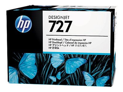 Hp 727 Designjet Druckkopf, Hp Designjet T920 Druckerserie Hp Designjet T1500 Druckerserie Hp Designjet T1600 Druckerserie..., Thermal Inkjet, Cyan,