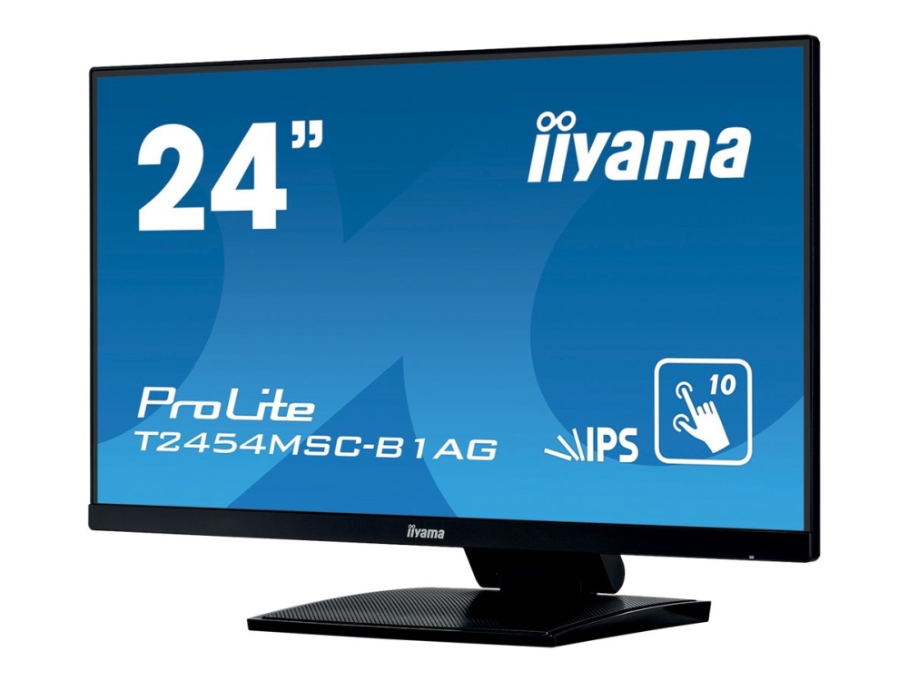 Iiyama Prolite T2454msc B1ag Led Skærm 23.8  " Touchscreen 1920 X 1080 Full Hd 1080p @ 60 Hz Ips 250 Cd/m² 1000:1 5 Ms Hdmi Vga