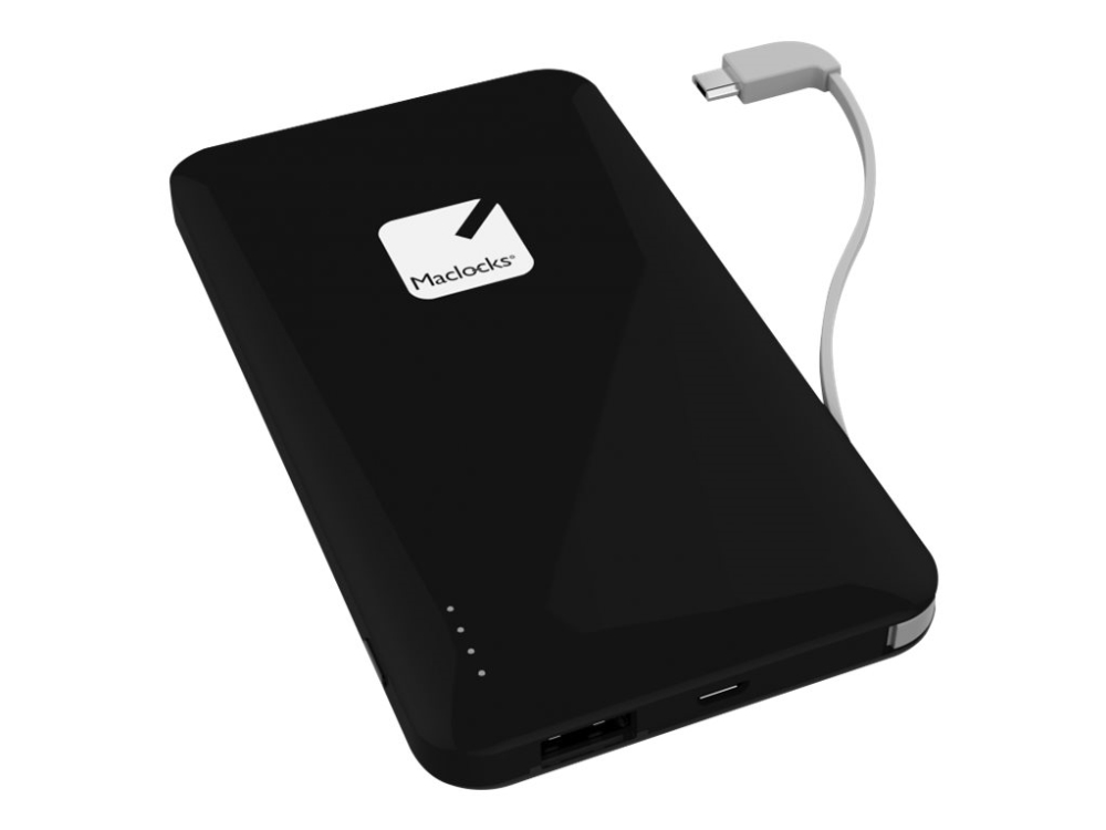 Compulocks Power Bank Battery Pack 10000 Mah - Ekstern Batteripakke - 10000 Mah - 2 Output-Stikforbindelser (Usb) - For Compulocks Brandme Vesa Brand