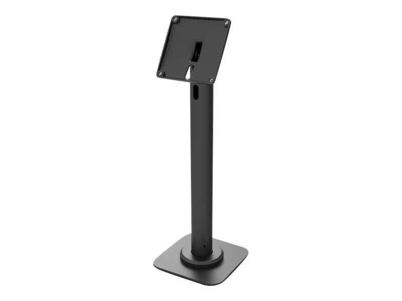 Compulocks Vesa Tilting Kiosk Stand 4" With Cable Management - Stativ - For Tablet - Sort - Monteringsgrænseflade: 100 X 100 Mm - Pælmontering