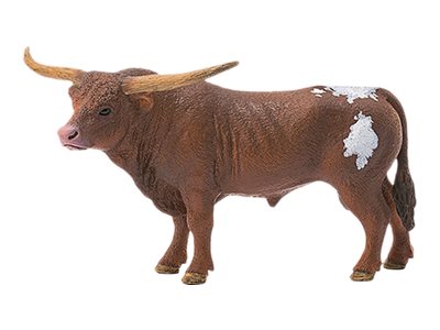Schleich Farm World 13866 Texas longhorn-tjur | Andra leksaksmärken - Krypning | GameStuff