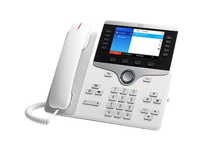 Cisco IP Phone 8841 - VoIP-telefon - SIP, RTCP, RTP, SRTP, SDP - 5 rader - vit | Tele & GPS - Fast & IP telefoner - IP telefoner | GameStuff