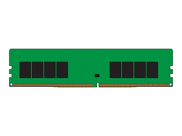 Kingston ValueRAM - DDR4 - modul - 16 GB - DIMM 288-PIN - 3200 MT/s / PC4-25600 - CL22 - 1,2 V - ikke bufferet - ikke-ECC
