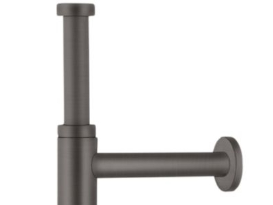 Hansgrohe Flowstar S Design-Armatur, Chrom Schwarz Gebürstet