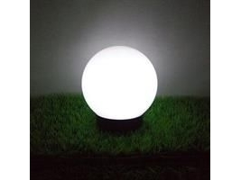 Greenblue Gb123 Free-Standing Garden Solar Lamp - Ball 20X20x53 Cm, White Led