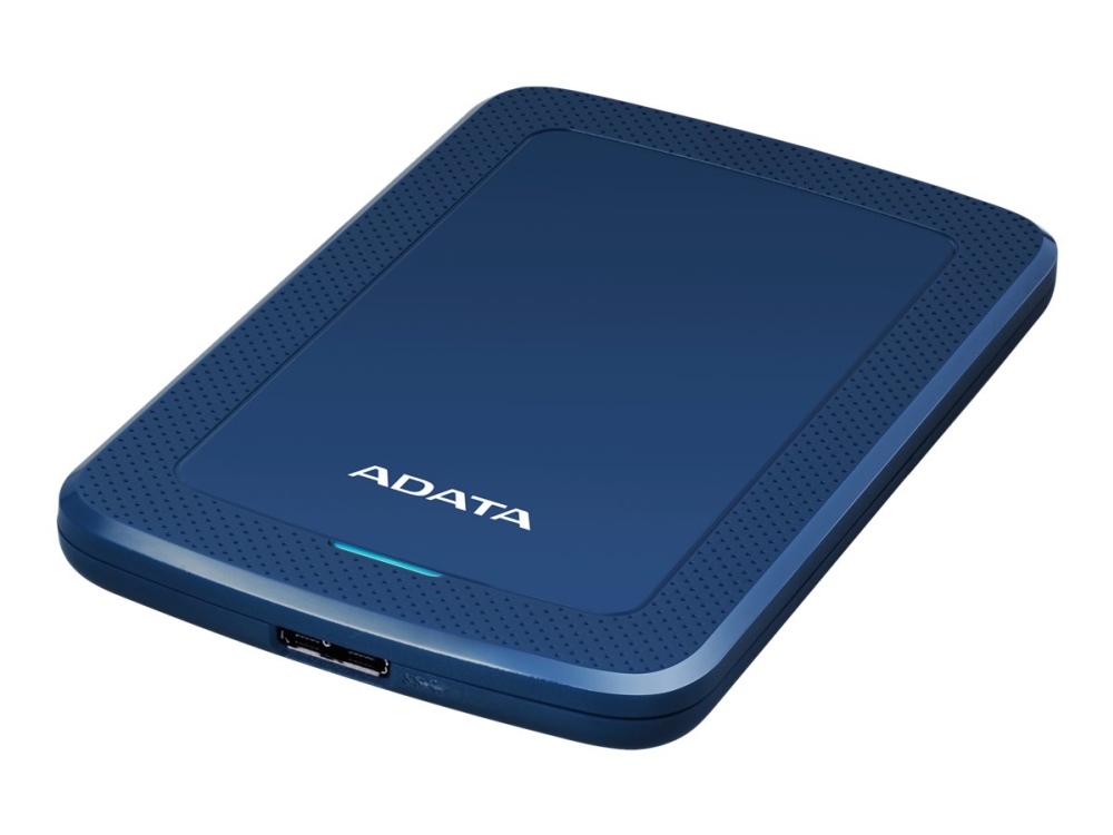 ADATA HV300 - Festplatte - 1 TB - extern (tragbar) - USB 3.1 - 256-bit AES - blau