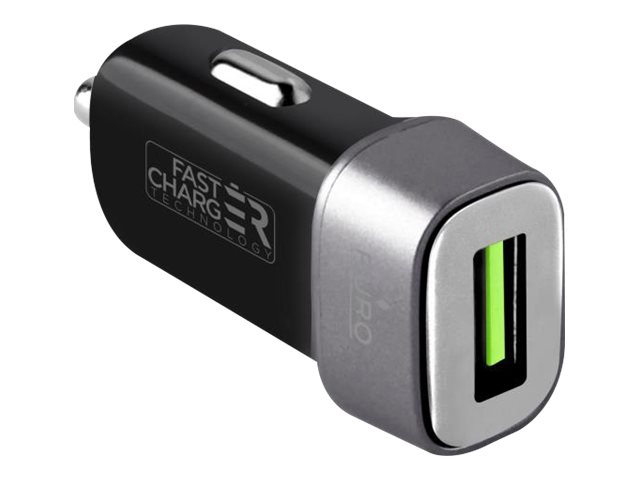 Puro Mini Car Charger - Bilstrømsadapter - 12 Watt (Usb) - Sort