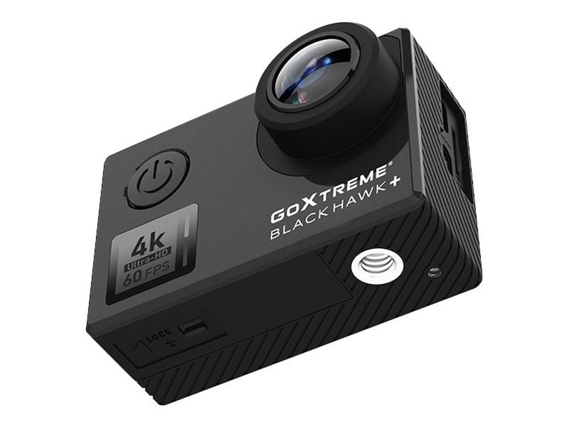 Easypix GoXtreme BlackHawk+ 4K - Aktionkamera - 4 K / 60 fps - 12.0 MP - Wireless LAN - undervatten upp till 60 m | Foto och video - Videokamera - Videokamera för action | GameStuff