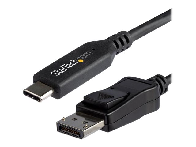 Startech.Com 3.3Ft/1M Usb C To Displayport 1.4 Cable - 8K/5K/4K Usb Type-C To Dp 1.4 Alt Mode Video Adapter Converter - Hbr3/Hdr/Dsc - 8K 30Hz Dp Mon