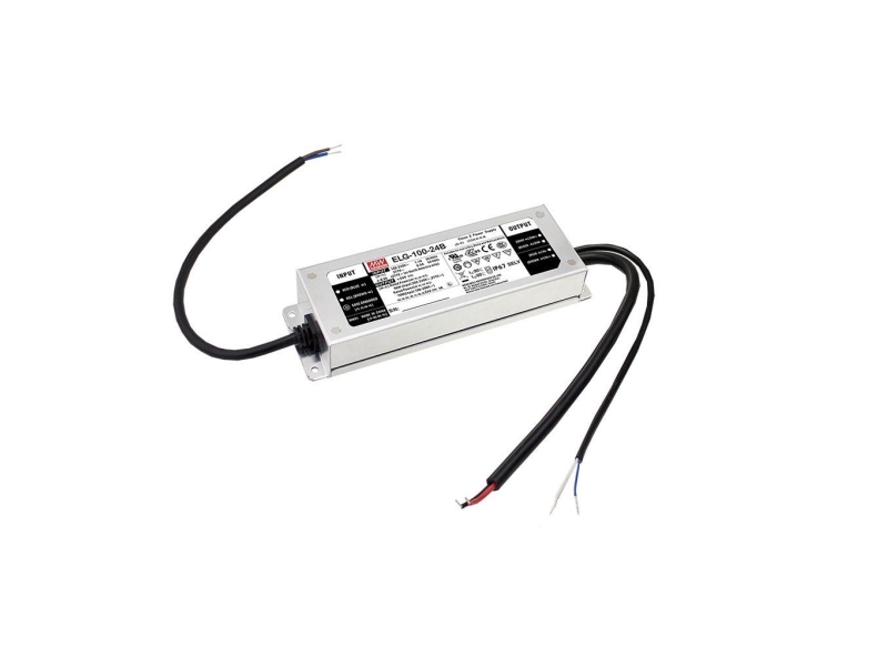 MEAN WELL ELG-100-24AB-3Y, 100 W, IP65, 110 - 230 V, 4 A, 24 V, 63 mm