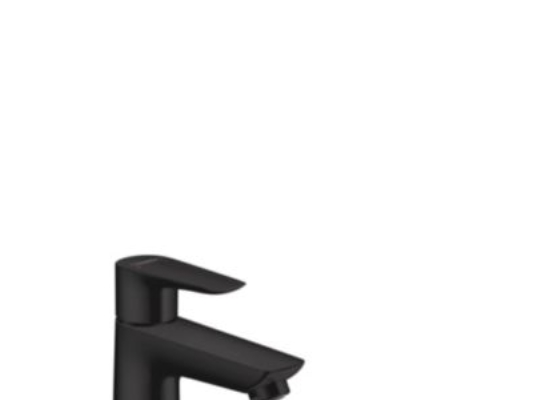 Hansgrohe Talis E 110 Håndvaskarmatur M/Løft-Op Bundventil, Matt Sort