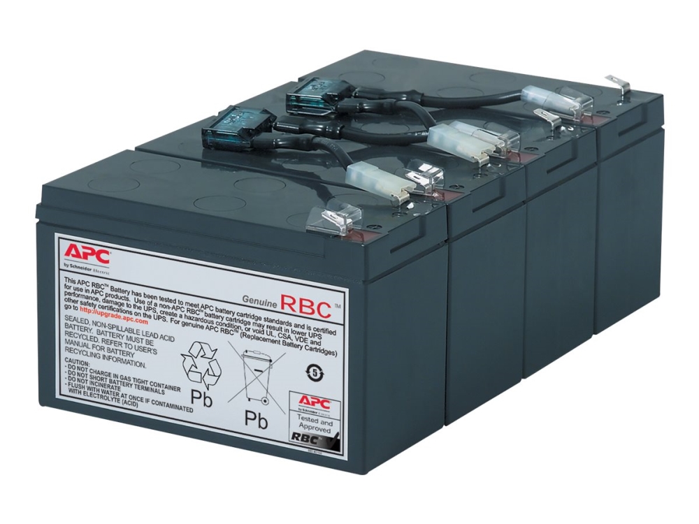 Apc Ersatzbatterie Rbc8 (Oem), Plombierte Bleisäure (Vrla), 10 Kg, 259,1 X 96,5 X 149,9 Mm, 0 - 40 °C, 0 - 95%