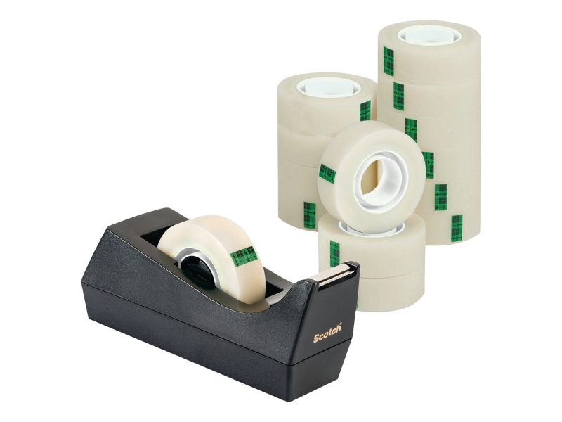 Scotch Dispenser Sort + Scotch Magic Tape A Greener Choice, 14 R., 19Mm X 33M