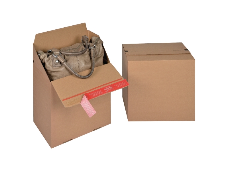Papkasse ColomPac Eurobox-series, 294 x 194 x 287 mm, pakke a 10 stk.