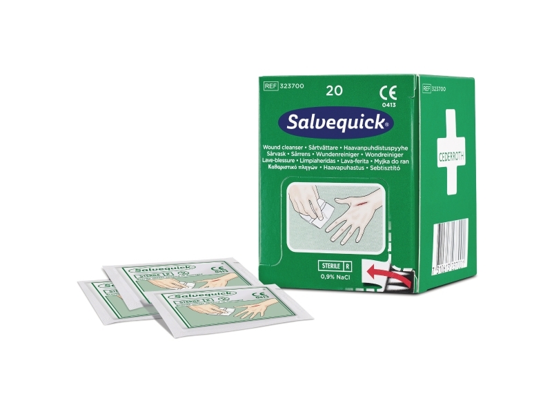 Sårrens Salvequick refill til 490900 - (20 stk.) | Kläder & Säkerhet - Säkerhetsutrustning - Första hjälpen | GameStuff