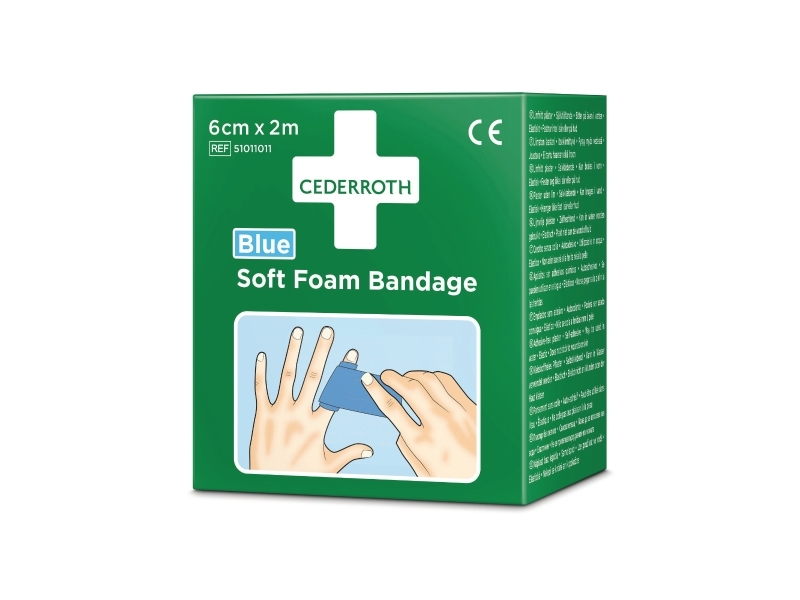 Cederroth 1009711 Gips, Bindemateriale 2 M X 6 Cm