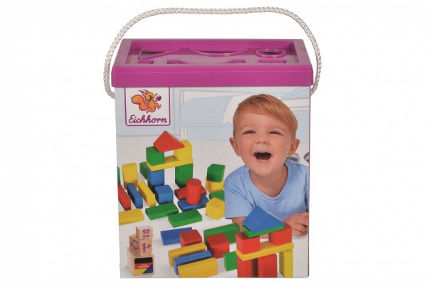 Eichhorn Colorful Wooden Blocks - 100050161