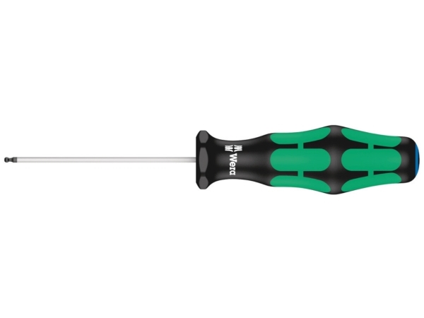 Wera 352 Hexagonal kulskruvmejsel, 22 mm, 13 cm, 22 mm, 19 g, Svart/grön | Verktyg & Verkstad - Skruvmejsel - Övriga | GameStuff