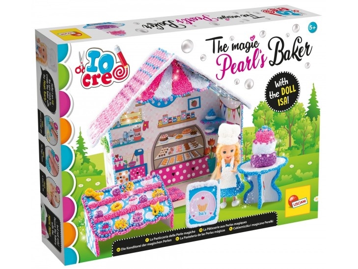 Lisciani Kreativset Io Creo Bäckerei Mit Magischen Perlen-304-73542