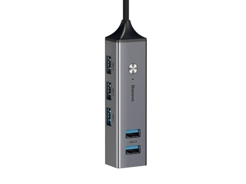 Baseus Matrix Hdmi 4K Hd Splitter, Kabelfordeler, Grå, Hunstik, 1 Stk, Hdmi
