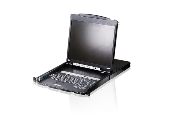 Aten Cl5808n, 1280 X 1024 Pixel, Sxga, Montering På Stativ, 27,2 W, 1U, Sort