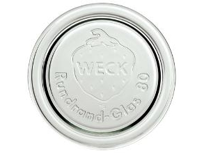 Låg Weck Ø8.6 Cm Til Patentglas. Glas,Stk