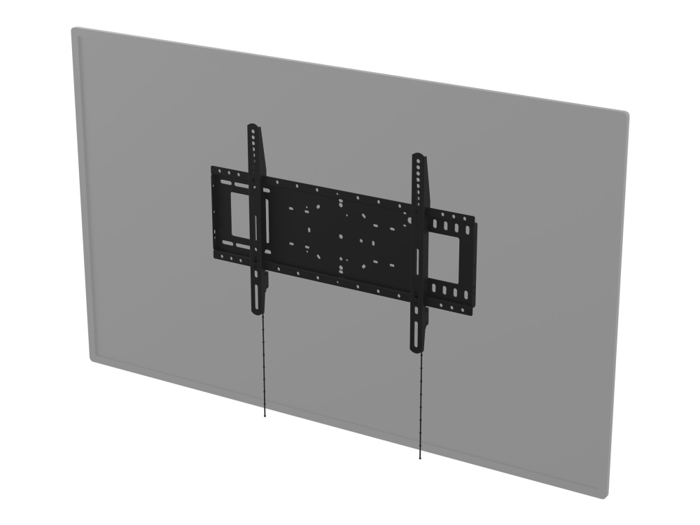 Vision VFM-W6X4 - Konsol - för LCD-display - kallvalsat stål - svart - skärmstorlek: 37-75 - väggmonterbar | TV, Ljud & Bild - TV & Hemmabio - TV-montering | GameStuff
