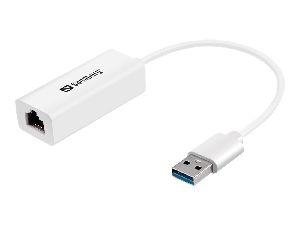 Sandberg USB 3.0 Gigabit Network Adapter - Netværksadapter - USB 3.0 - Gigabit Ethernet