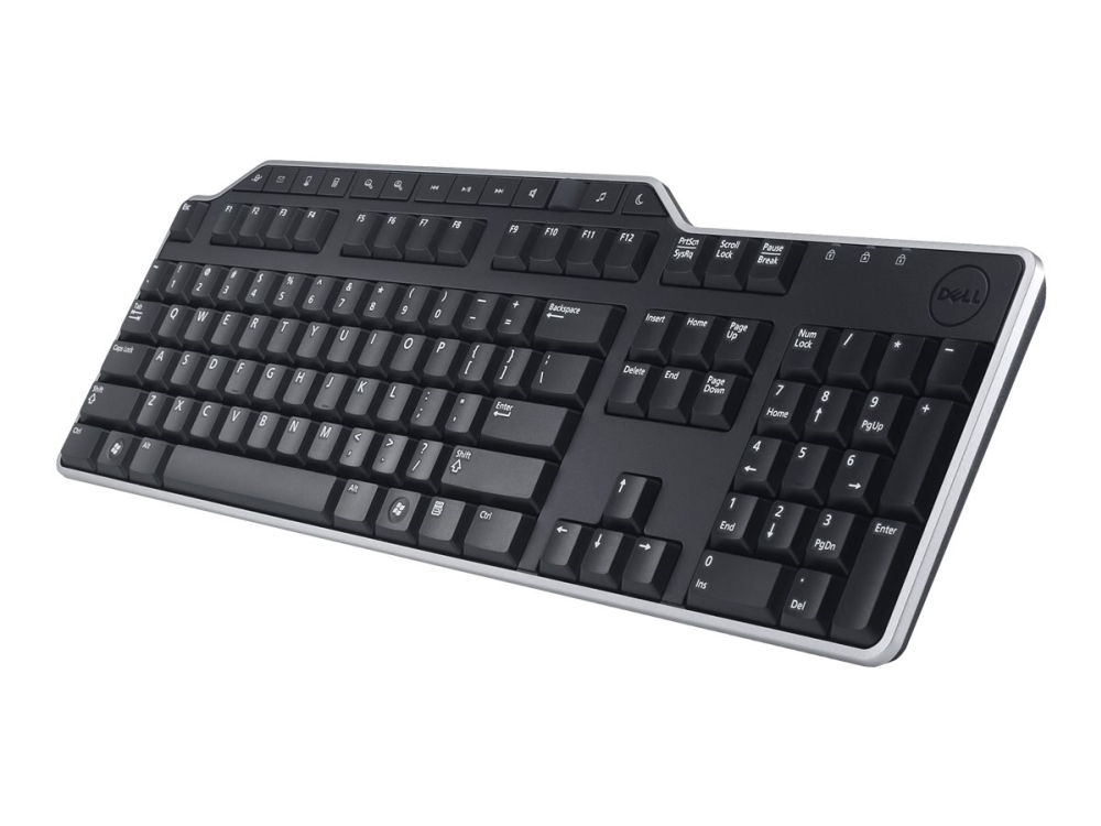 Dell Business Multimedia Keyboard Kb522 - Tastatur - Usb - Qwerty - Svensk/Finsk - Sort