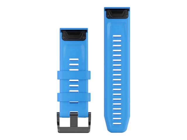 Garmin QuickFit - KlocKräm för smart klocka - cyanblå - för D2 Descent Mk1 fenix 5X fenix 5X tactix Charlie, Delta, Delta - Solar Edition | Sport & Träning - Pulsklockor & Smartwatches - Tillbehör | GameStuff