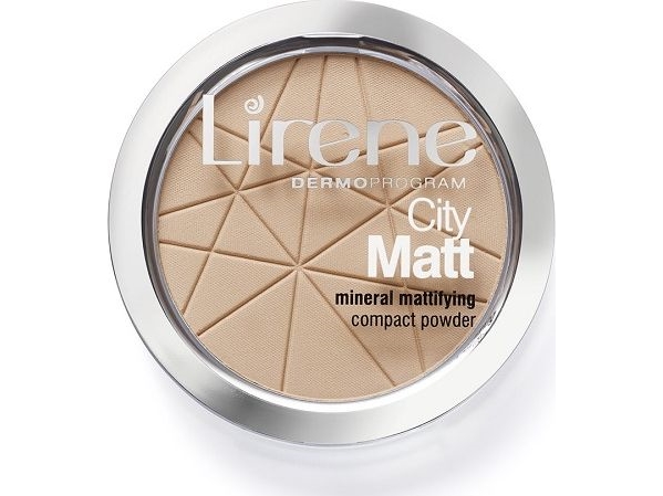 Lirene_City Matt Mineral Mattifying Compact Powder 01 Transparent 9G