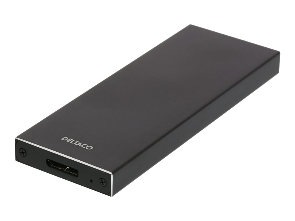 Deltaco Map-K16n, Ssd-Gehäuse, M.2, M.2, Serial Ata Iii, 5 Gbit/S, Usb Anschluss, Schwarz