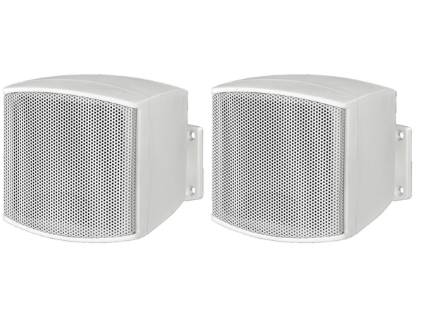 Monacor EUL-26/WS, Kan monteras på väggen, Vit, 20 W, 8 ohm (O), 88 dB, 150–20 000 Hz