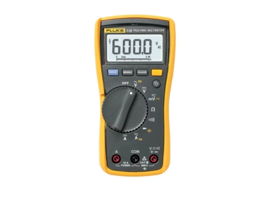 Fluke 115, Digital multimeter, Handhållen multimeter, CAT III 600V, 0.1 - 600 V, 0,1 - 600 V, 6 - 10 A | EL Artiklar - Verktyg för EL - Test- och kontrollutrustning | GameStuff