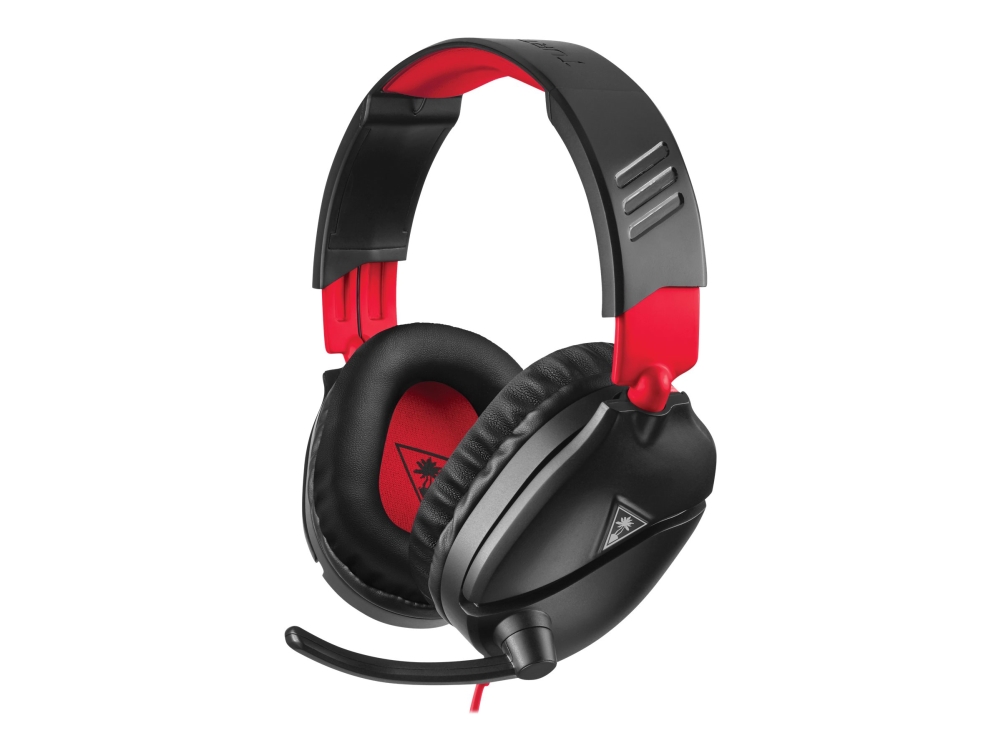 Turtle Beach Recon 70, Kabelgebunden, Gaming, 20 - 20000 Hz, 571,5 G, Kopfhörer, Schwarz, Rot