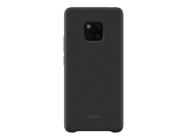 Huawei - Beskyttelsescover Til Mobiltelefon - Silicone - Sort - For Huawei Mate 20 Pro