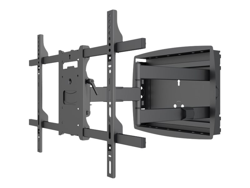 Multibrackets M Recessed Full Motion Flexarm - Monteringssæt (Drejelig Arm, Vægmontering) - For Tv - Højkvalitetsstål - Sort - Skærmstørrelse: 32"-80