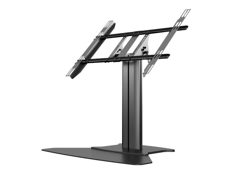 Multibrackets M Public Display Stand 80 HD Floorbase Single - Ställ - för LCD-display - aluminium - svart - skärmstorlek: 32-55 - monteringsgränssnitt: upp till 700 x 400 mm - golvstående - utmatning: 220 V | TV, Ljud & Bild - TV & Hemmabio - TV-montering | GameStuff