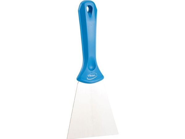 Håndskraber 10 Cm Plast Med Rustfri Stålblad Blå,1 Stk