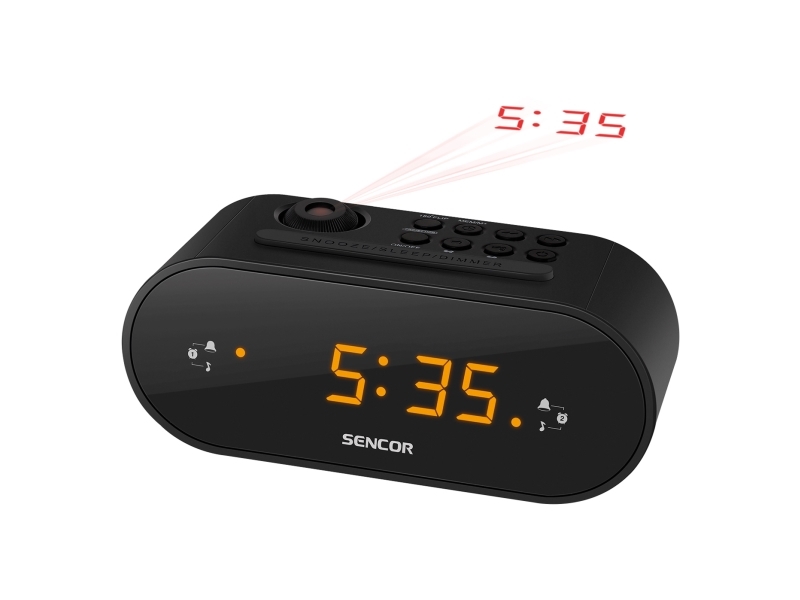 Sencor Src 3100 B, Ur, Digital, Fm, 87,5 - 108 Mhz, Led, 2,29 Cm (0.9")