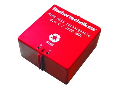 Fischertechnik PLUS Accu Set - Batteriladdare + växelströmsadapter + batteri - NiMH - 1500 mAh