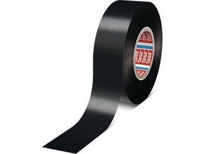 Tesaflex 4163 - Elektrisk isoleringstape - 19 mm x 33 m - PVC - sort