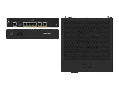 Cisco C921-4P, Ethernet-Wan, Gigabit Ethernet, Schwarz