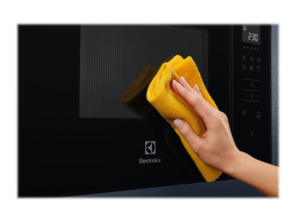 Electrolux 800 KMFE264TEX - Mikrobølgeovn - til indbygning - 26 liter - 900 W - sort/rustfrit stål